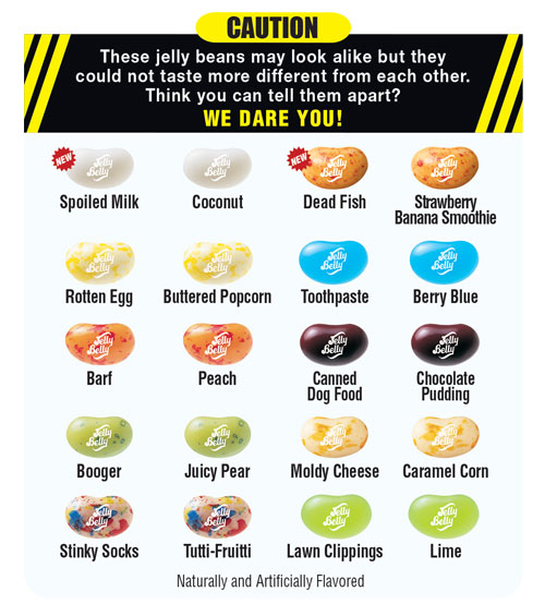 Jelly Bean Gross Flavors